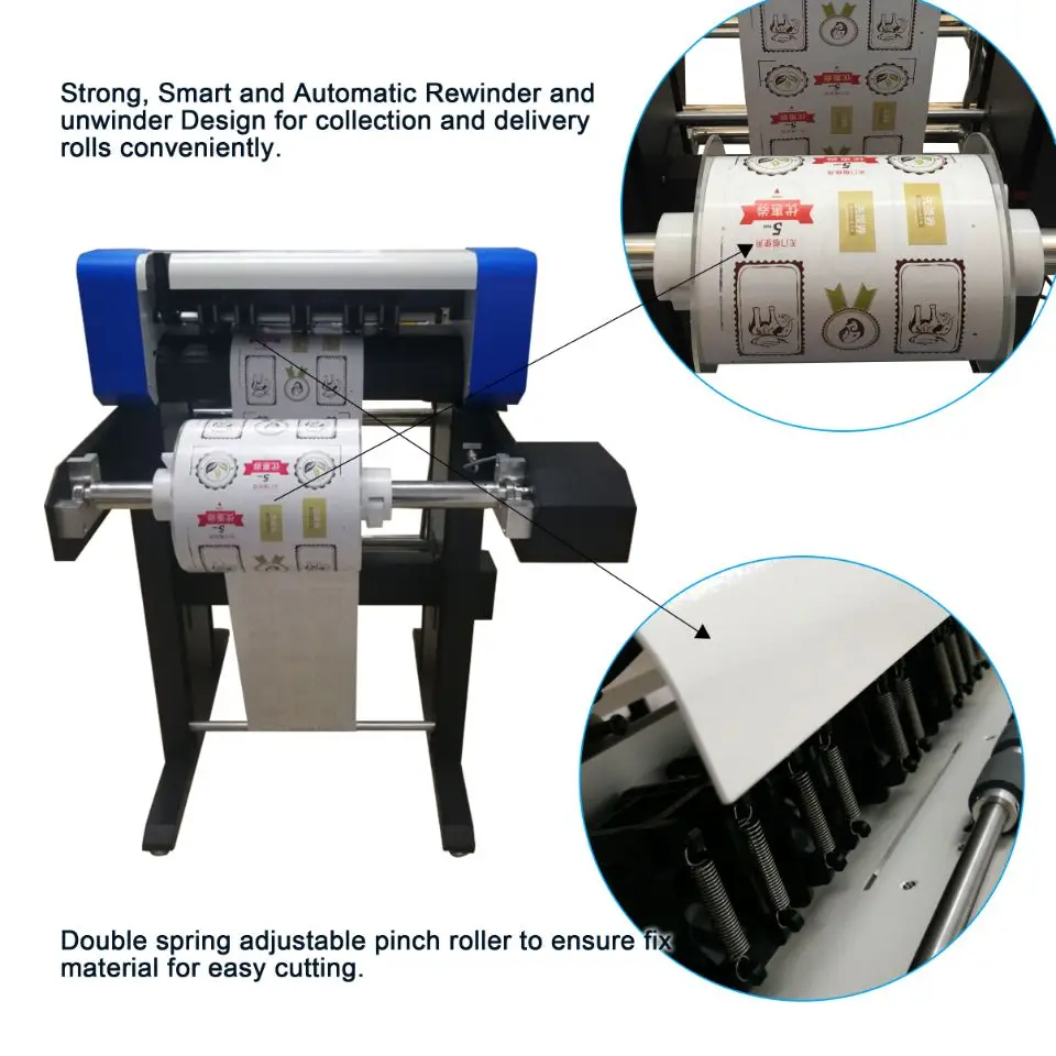 Roll to Roll Digital Label Cutter - Precision & Efficiency