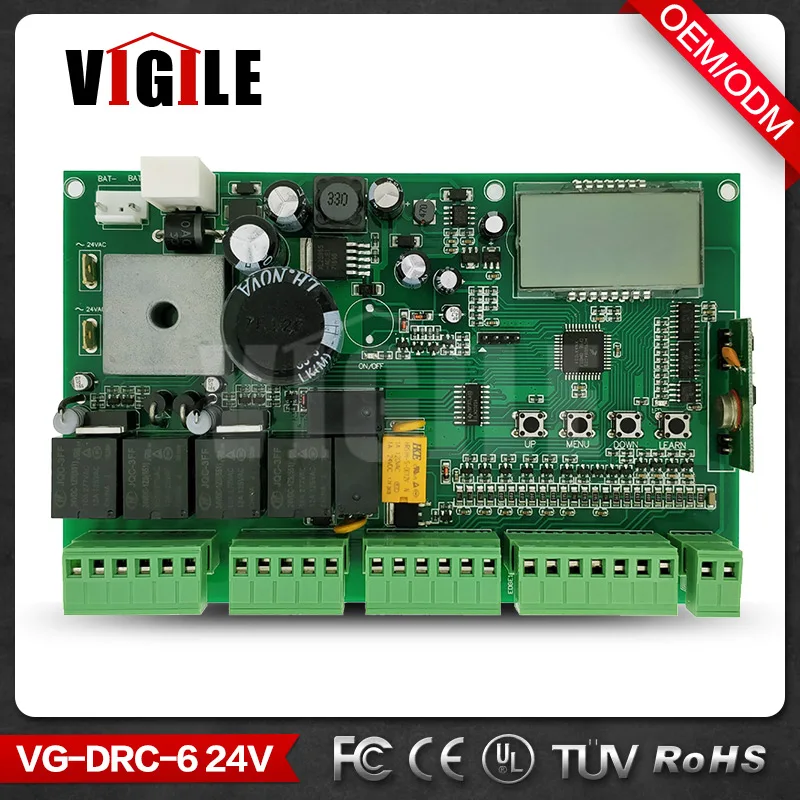 24V Automatic Swing Gate Opener Control Board VIGILE VG-DRC-6 24V
