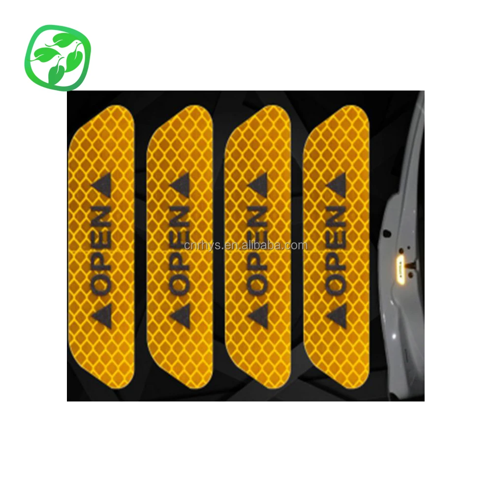 Высококачественная виниловая Автомобильная наклейка на заказ светоотражающая