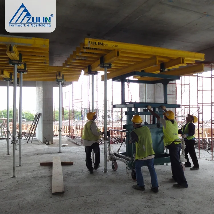 ZULIN H20 Modular Steel Beam and Strongback House Ceiling Slab Formwork System Made in China