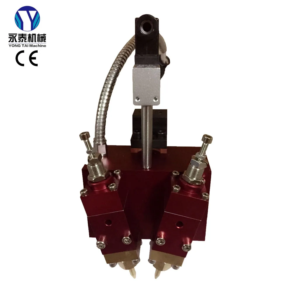 6 головок машина для горячего жидкого клея автоматическая свежая Сертификация dot/ленты горячего расплава клея пушка