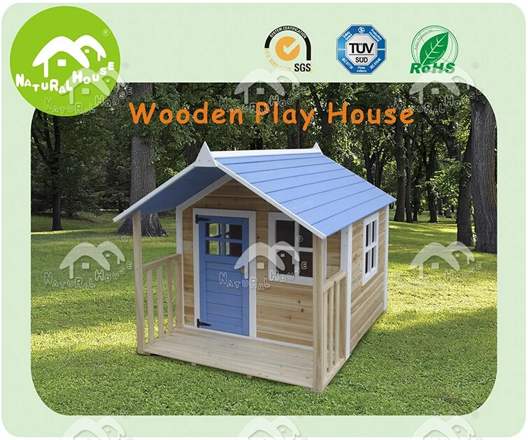 
competitive price wholesale kids playhouse, wood garden house 