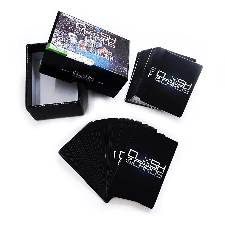 
 Изготовленные на заказ печатные карты с принтом часов игральные карты печать на играх  