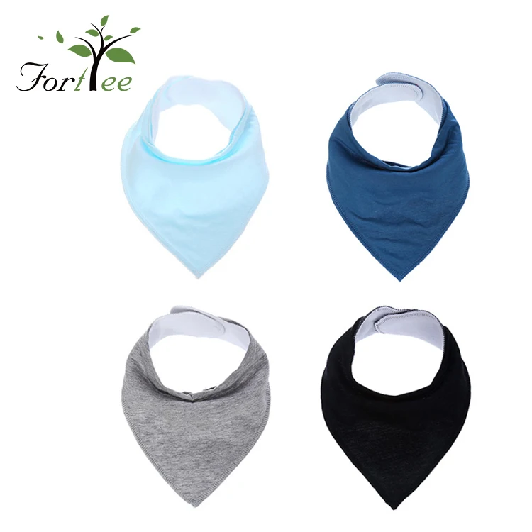 Оптовая продажа Хлопок Мягкий треугольник Детские слюни нагрудники бандана