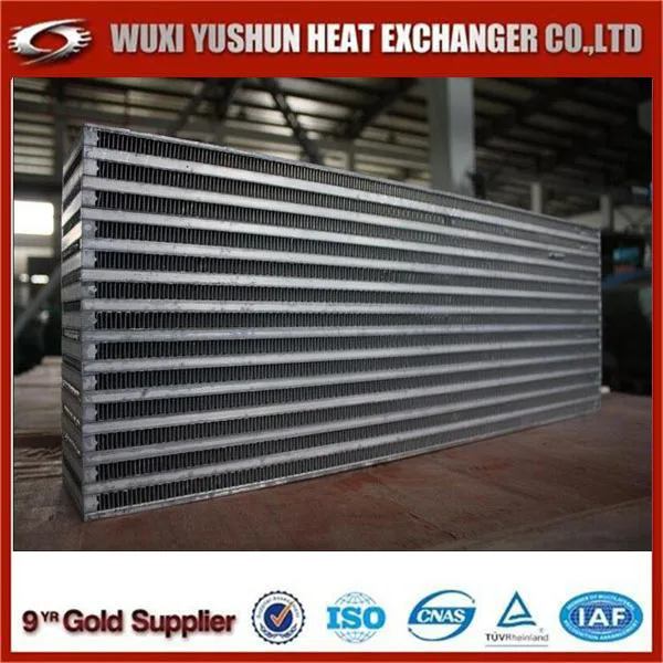 Bar and Plate Fin Aluminum Radiator Core
