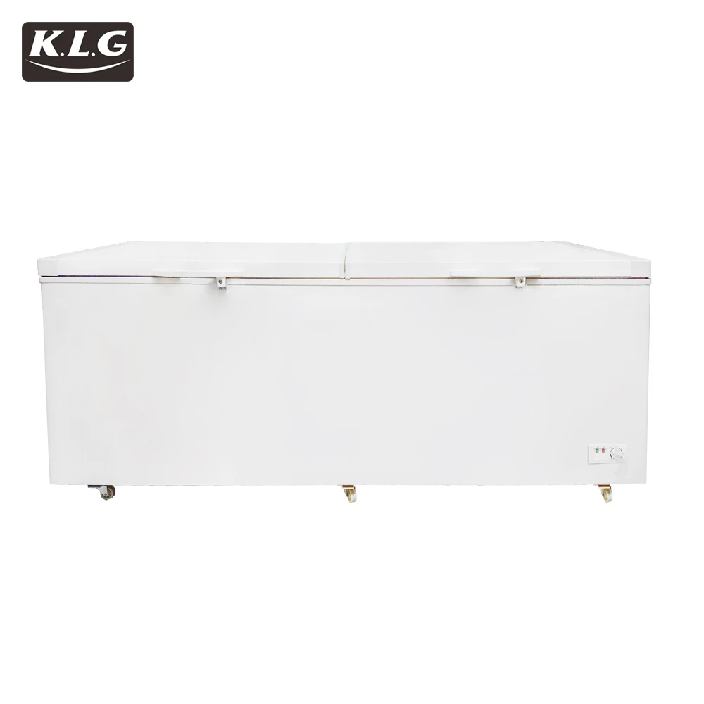 Big Capacity Open Top Refrigerator Double Door lg Chest Freezer