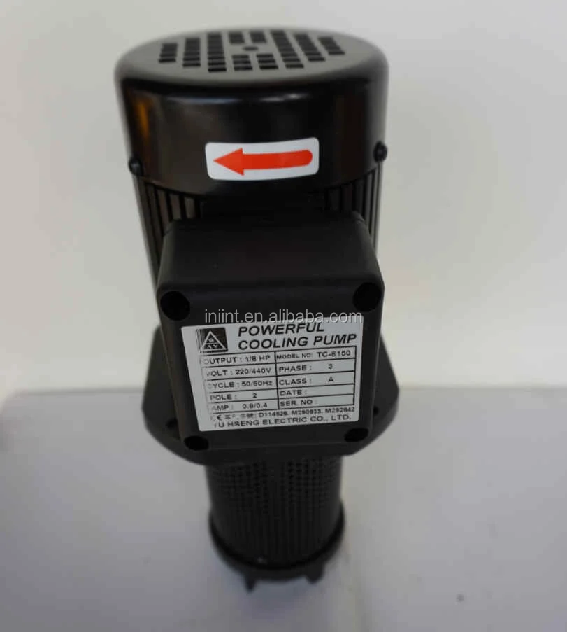 1/8 HP Lathe Machine Tool Immersion Coolant Pump