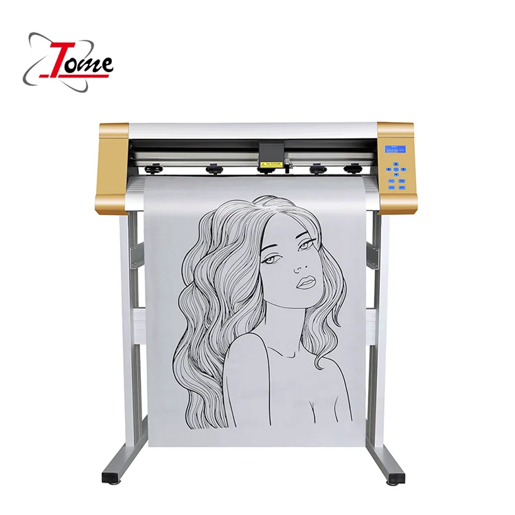 For Sale CCD Camera Cutting Plotter Machine Automatic Positioning Vinyl Cutter in Guangzhou