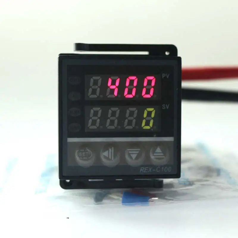 PID Digital Temperature Control Controller Thermocouple REX-C100 Relay Output