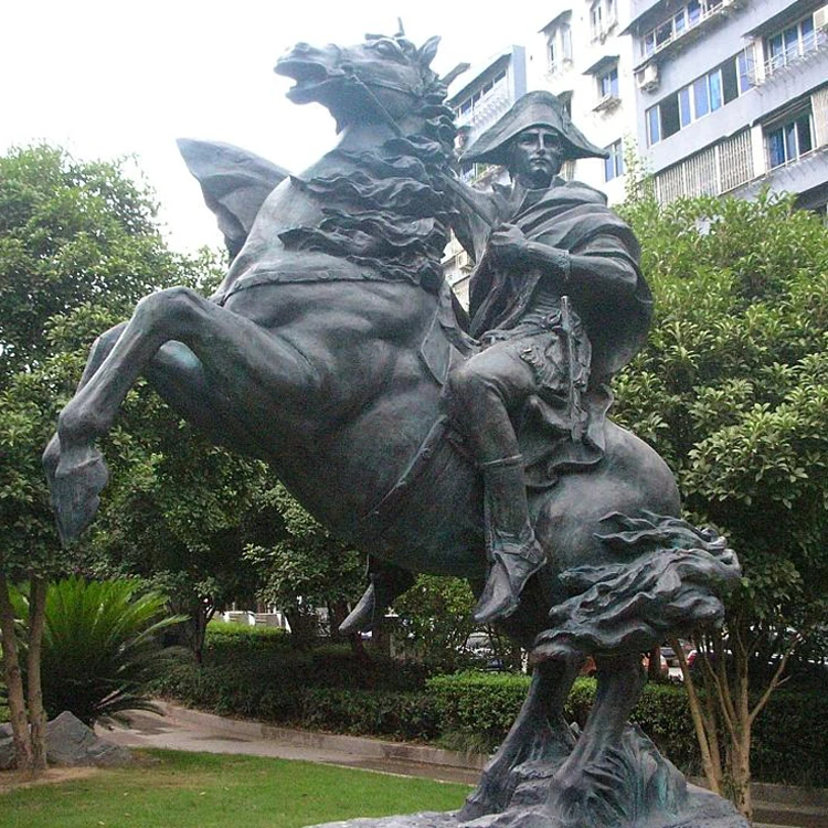 life size famous napoleon bronze sculpture