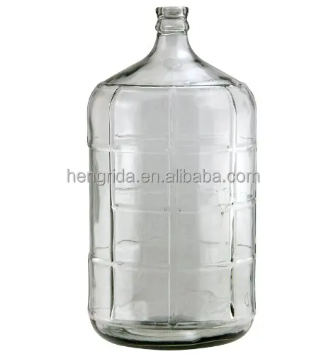 3l 11l 19l 23l 25l Glas Ballon Flasche Für Bier Wein Wasser Leere Klare Getränke Glasflasche Mit Ösen Verschluss