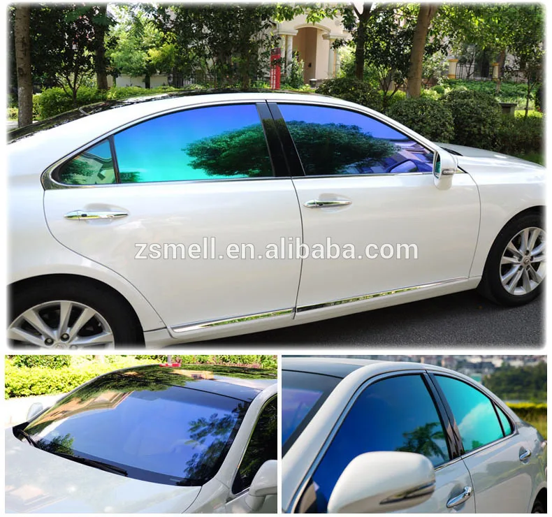 Zsmell высокое quality1.52*30m воздуха без пузырьков фиолетовый пленка chameleon автоматически фильм