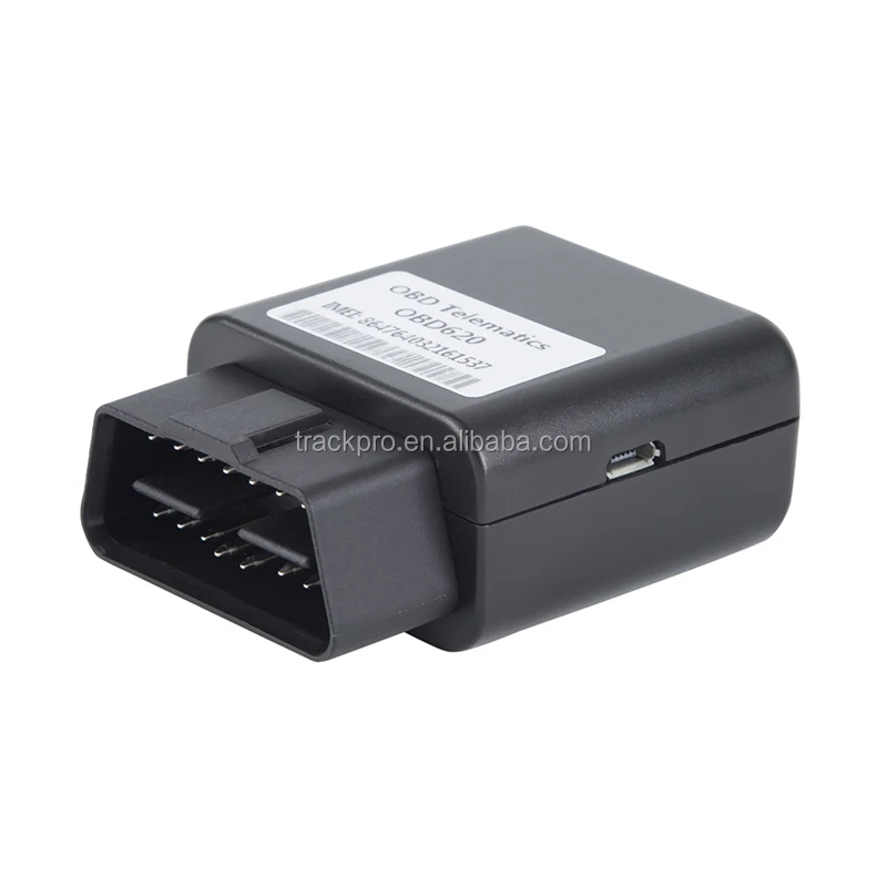 TrackPro 4G OBD GPS Tracker with CAN BUS data fuel management for car rental