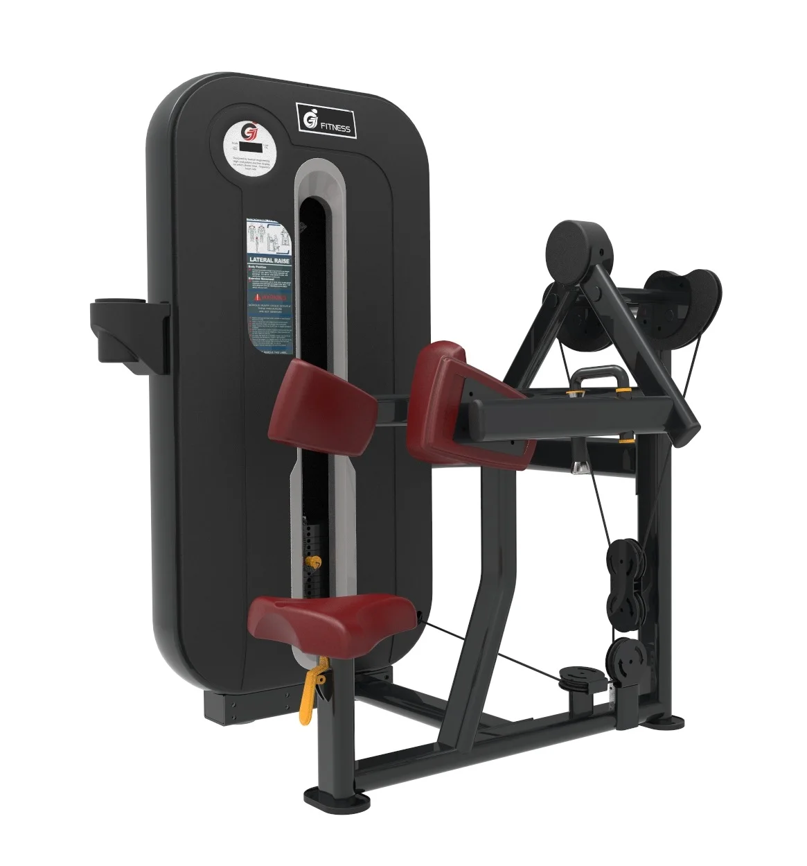 
Коммерческое спортивное оборудование для фитнеса для домашнего использования, силовая тренировочная машина, регулируемый тренажер для веса, боковая подъемная JG-E6834 