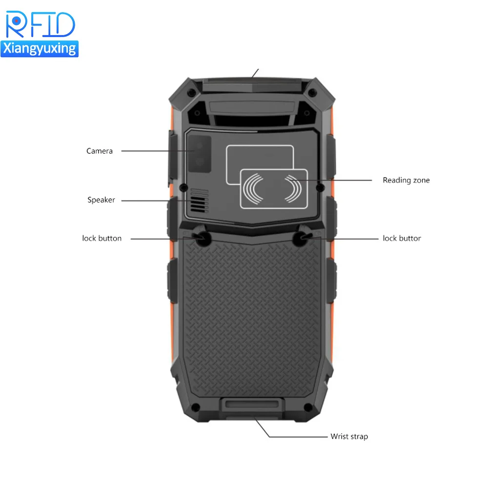 Портативный промышленный ручной сканер Uhf Rfid для
