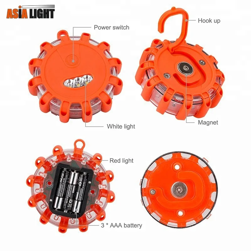 Аварийная вспышка со светодиодным маяком