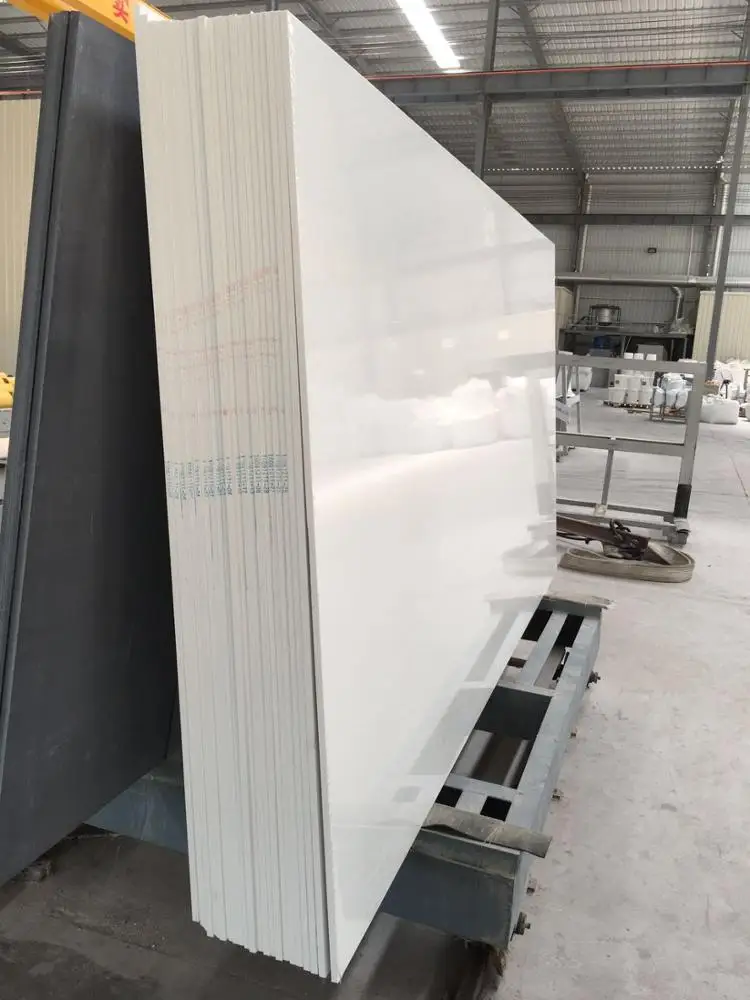 Everest White Crystal Small Spot Fine Grains Artificial Stone Slabs Quartz Stone Quartz Price for Projects