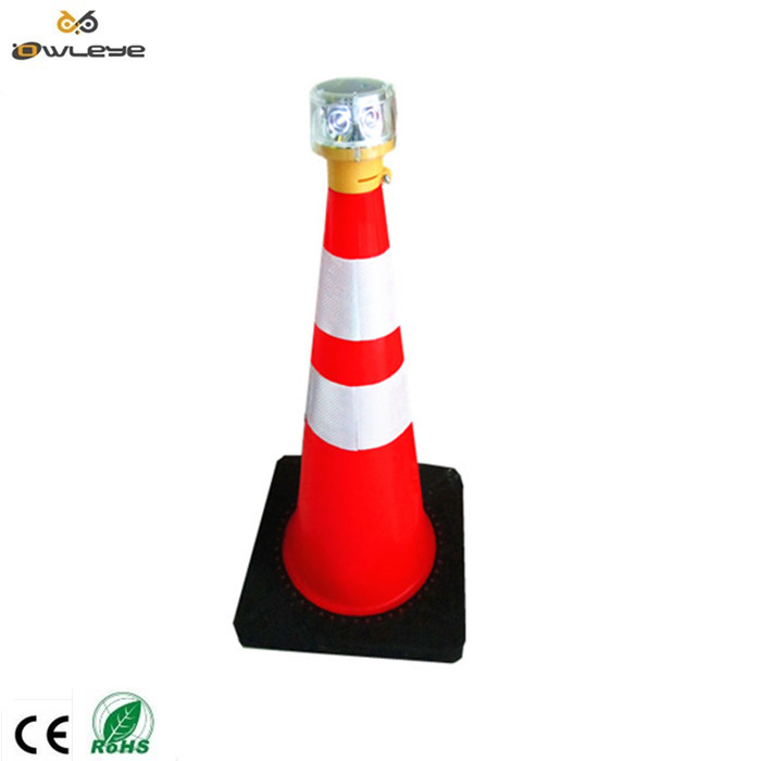 Прямая Заводская поставка мигающий Безопасный автоматический светодиодный солнечный сигнальный фонарь баррикадный