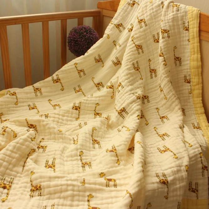 muslin 4 layer blanket