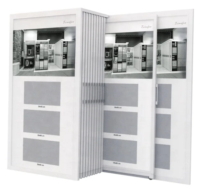 Нажимная стойка для демонстрации керамической