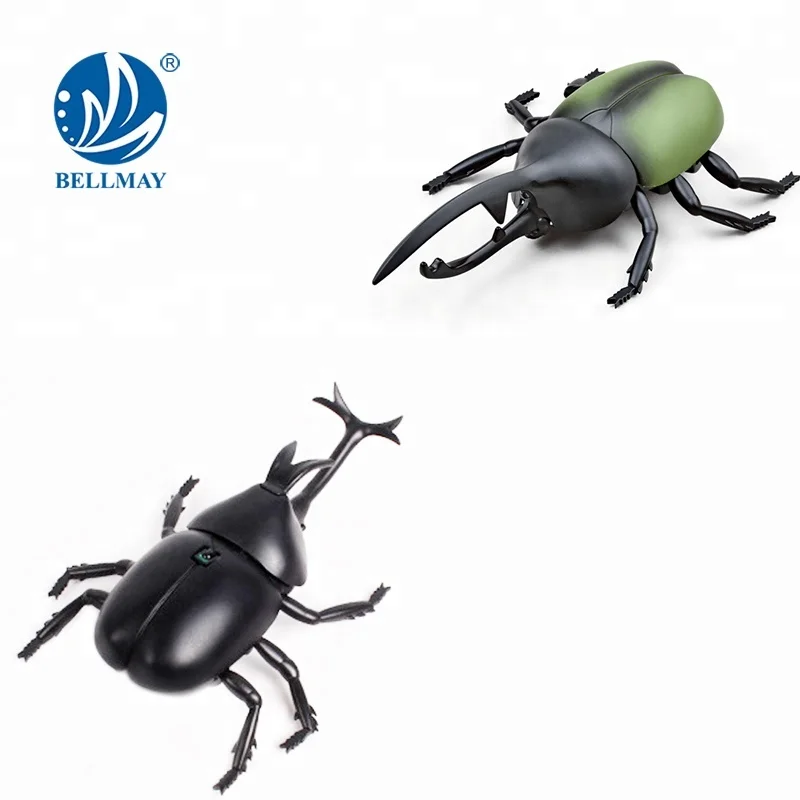 Bemay Toy Insect World Infrared Remote Control Beetle RC  Insect Toy for Kids