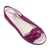 Sandali di gelatina viola da donna