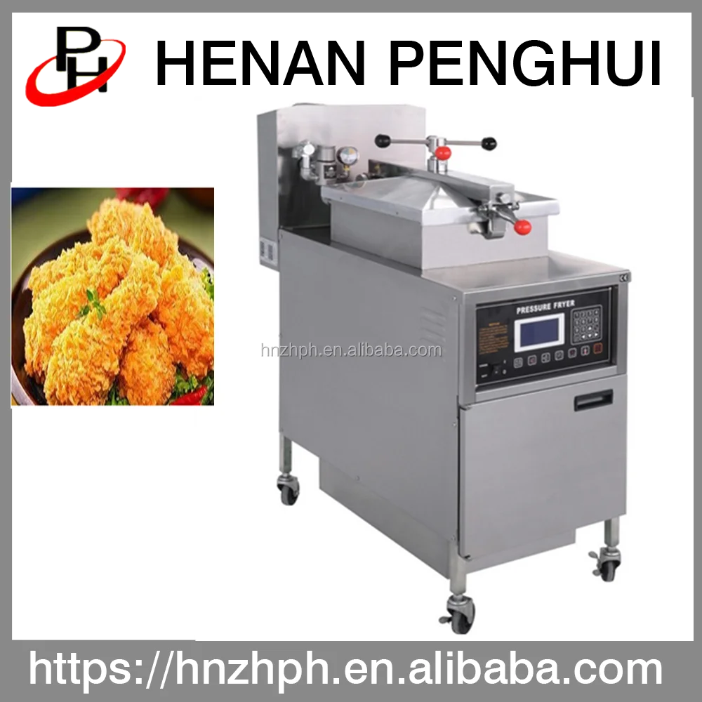 Funcionamiento FREIDORA BROASTER🔥 a presión para POLLO FRITO🍗. 