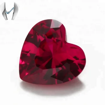 Varies size 5 # natural indian red ruby factory prices