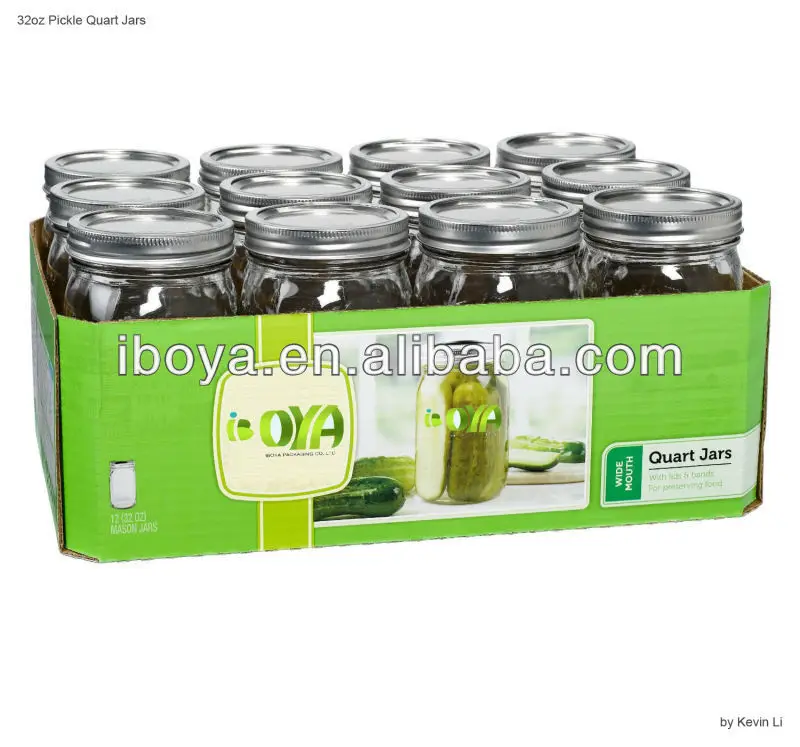 Wide Mouth Quart Jars With Lids Set Of 12 Buy Quart Jar With Lids,12