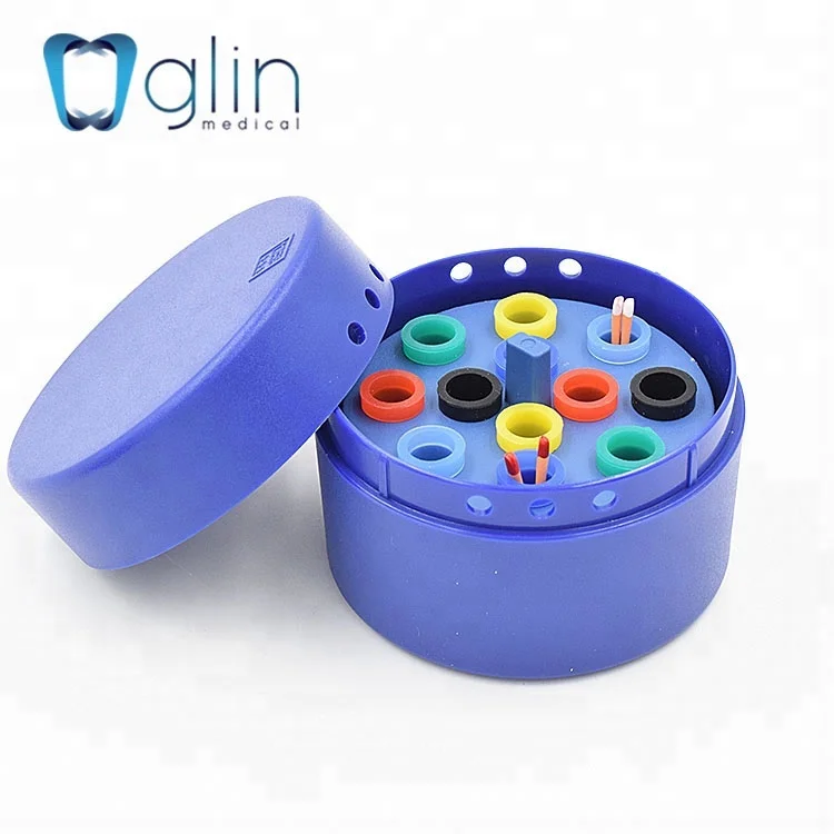 Porta Lime Endodontico Autoclavabile - Organizer Per File Dentali Con Conteggio Utilizzi, 18 Fori - Foto 3