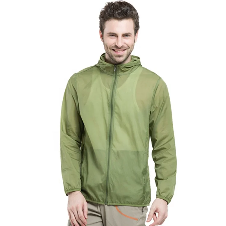 Wind Break Lightweight Custom Logo Windbreaker Sport Wind Proof Jacket