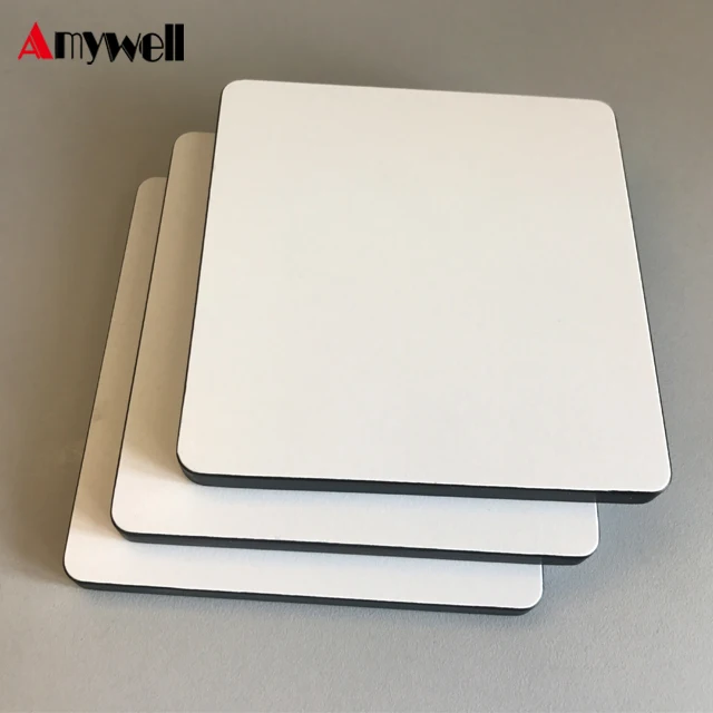 Amywell matte surface 16mm white color solid chemical resistant laboratory bench top