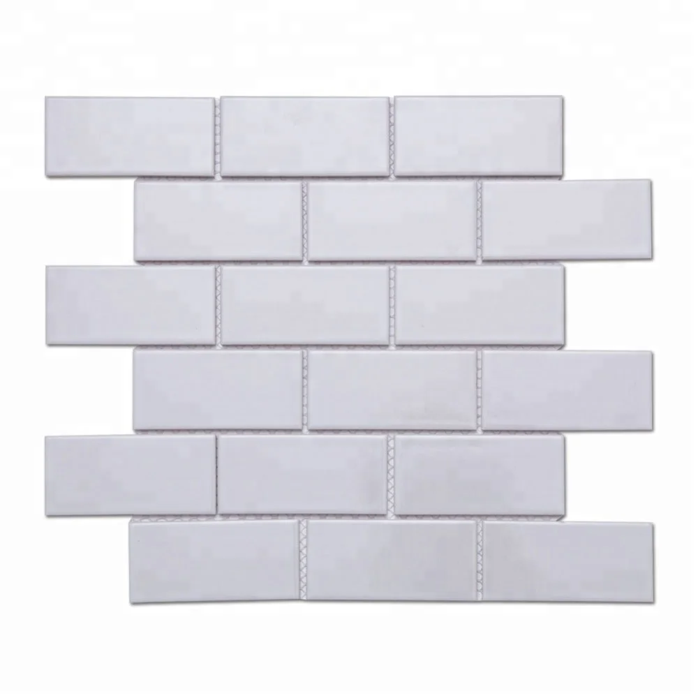 Hot Selling Price 12x12 Light Grey Brick Mosaic Tile Ceramic For Bathroom Floor Buy Ubin Mosaik Keramik Kamar Mandi Abu Abu Brick Mosaic Ubin Keramik