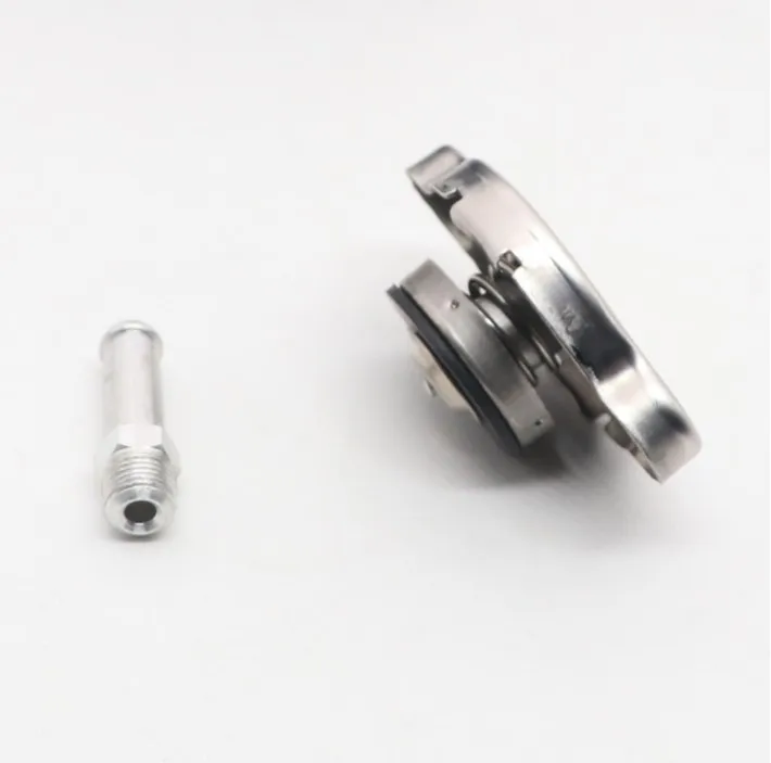 Universal 12l Aluminum Car Oil Reservoir Catch Can Tank With Breather