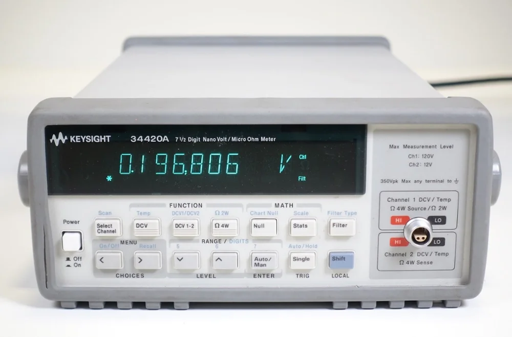 Agilent 34420A Nanovolt / Micro-Ohm Meter