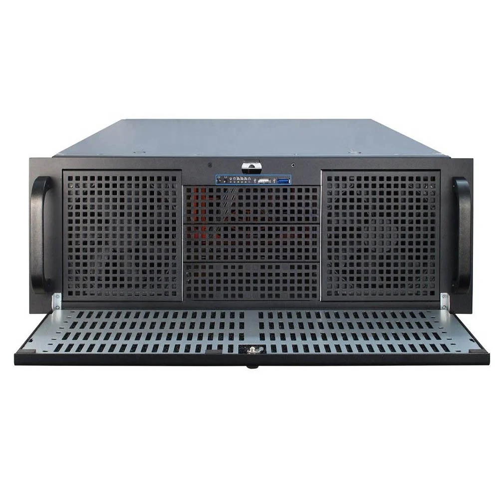 PCコンピューター産業用ラックマウントサーバーシャーシケース4U