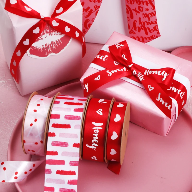 新製品スウィートハートハニーラブバレンタインコレクションプリントリボン Buy Valentine Ribbon Printed Ribbon Heart Ribbon Product On Alibaba Com