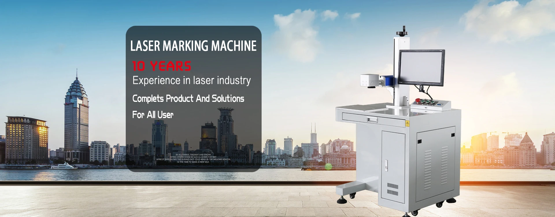 20W 30W 50W fiber laser marking machine