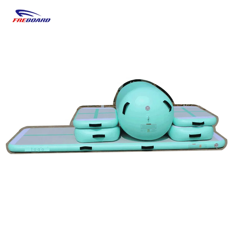 Small Inflatable Gymnastic Mats air Block air Board Flip Track air Spot Team Ramp