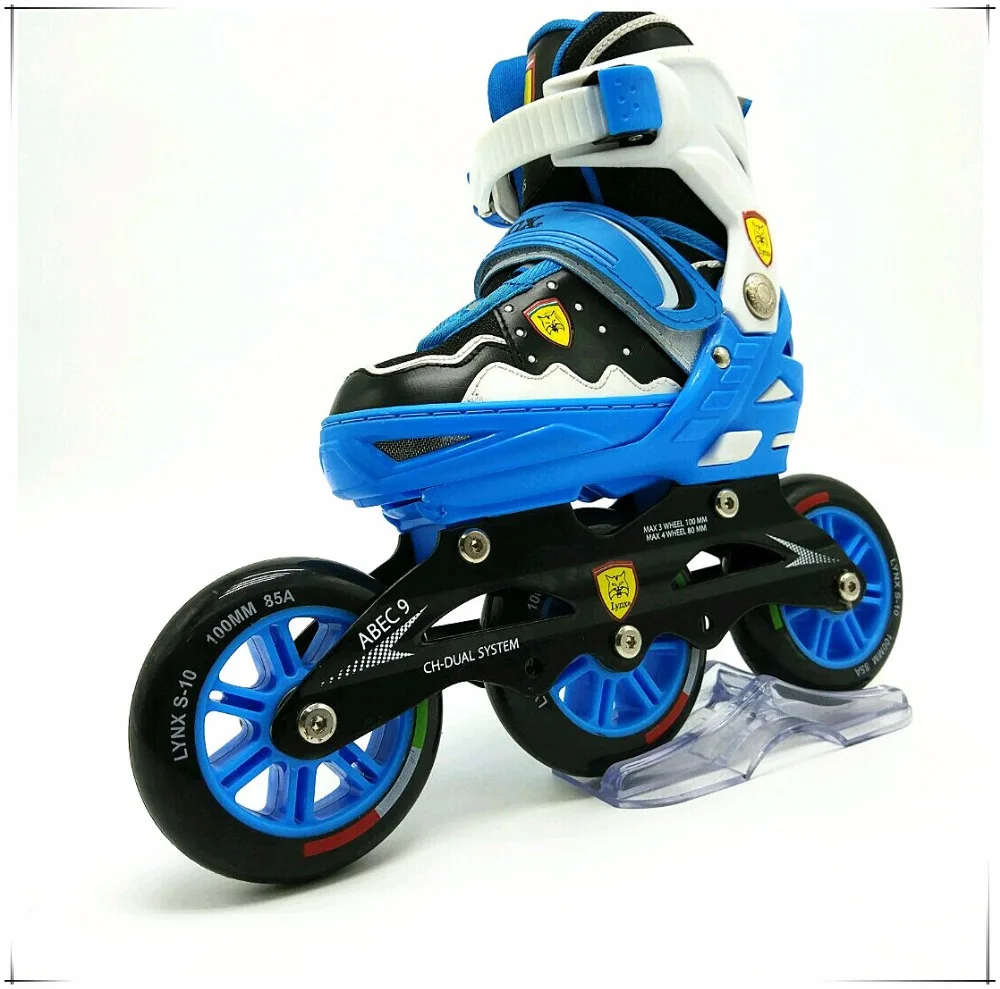 2022 Inline Skating Wheels Wholesale Led Flash 3 Wheel Adjustable Kids Roller Skate Shoes