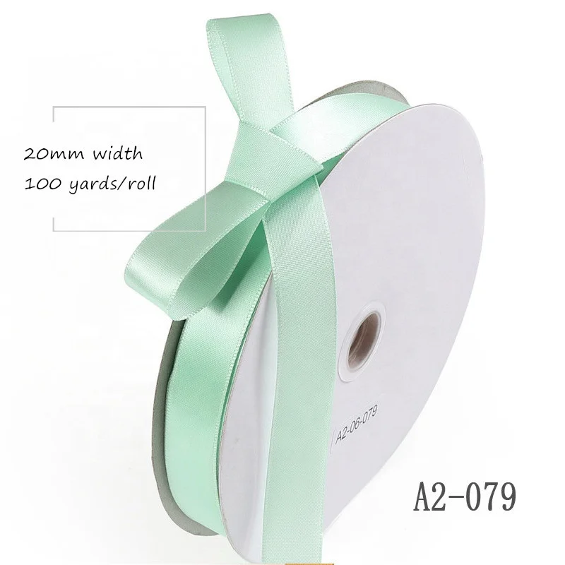 MingRibbon Ready Stock 20 mm wide nylon organza ribbon roll 66 colors  available