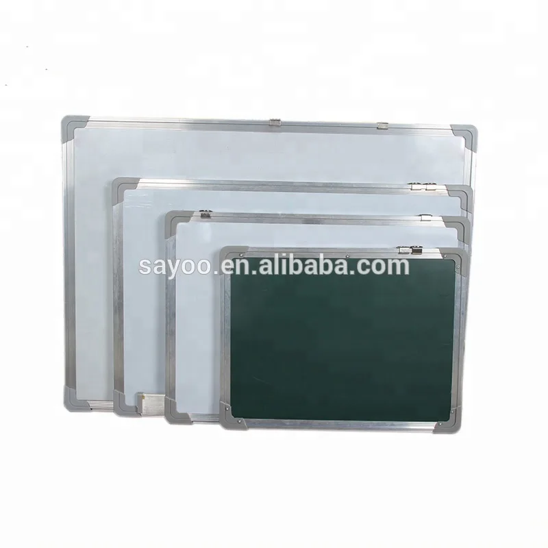 Double Side Aluminum Frame Magnetic WhiteBoard Dry Erase  White Board