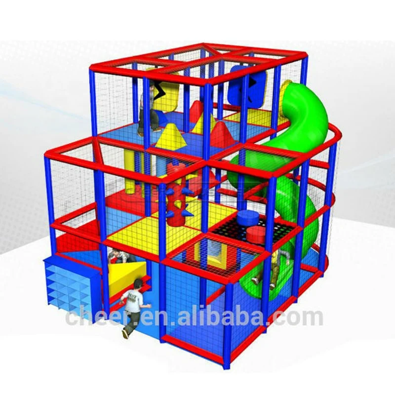 Cheer Amusement Kids Softplay Ground Small Indoor Playground