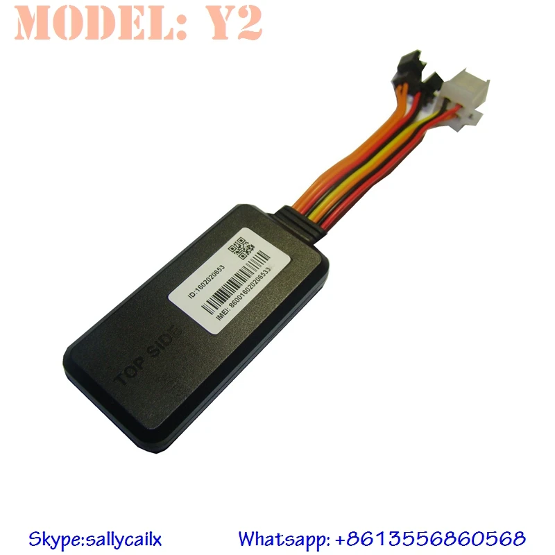 Tracking Solution Track Your Car by Satellite GPS Y2 with Microphone Sos Punic Button and Relay