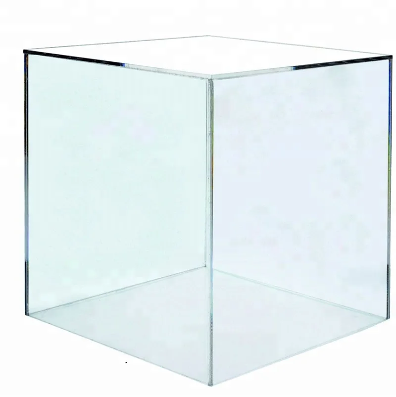 8x8x8 inch clear plexiglass 5-sided acrylic| Alibaba.com