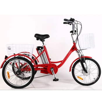 Tricycle Électrique Adulte 3 Roues – Charge Max 200 Kg – Batterie 48V/12Ah Amovible – Autonomie 35 Km – Pneus 20″ Larges – Idéal Courses, Promenades