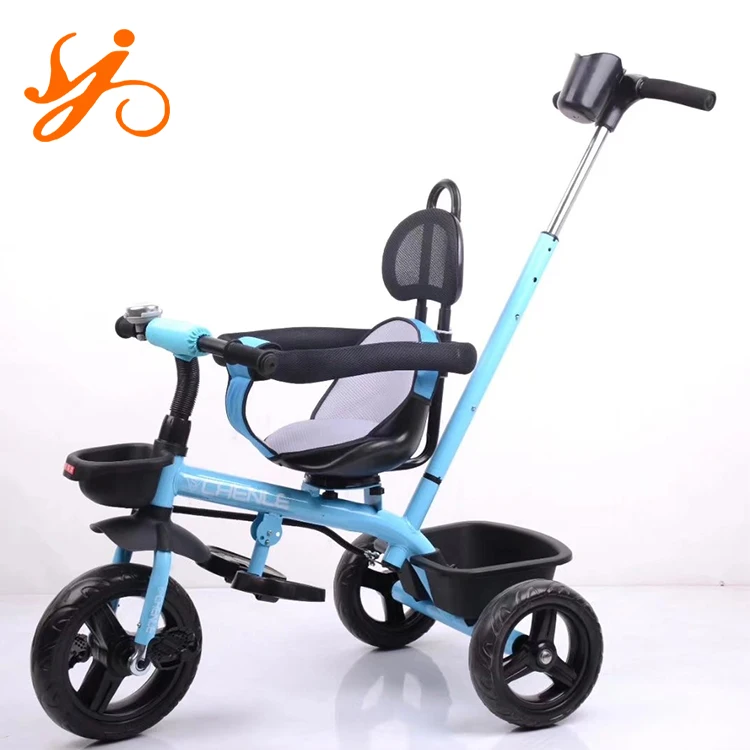 tricycle with push handle for toddlers