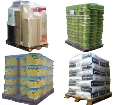 Kuko Cold Stretch Hood Wrapping Machine for Pallet