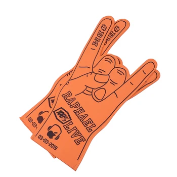 Cheap Price High Quality EVA Foam Hand Palm Foam Fingers for Sports and Concert Cheering