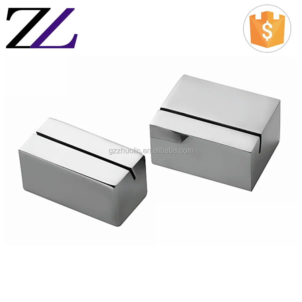 Catering Materials and Tools U Shape Brass Gold Stainless Steel Buffet Name Tag Holder Wedding Table Number Stands Malaysia